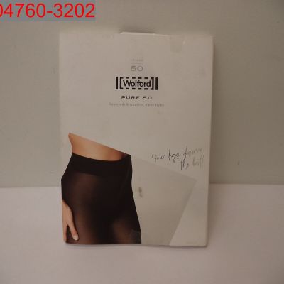 NWT - Wolford Women's Mocca Pure 50 Denier Matte Tights, Size M 9009752007764
