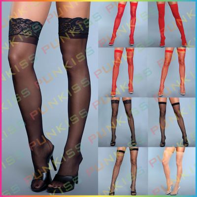 Be Wicked Womens Thigh High Stockings????Sexy Lace Fishnet Pantyhose-Pick Style!