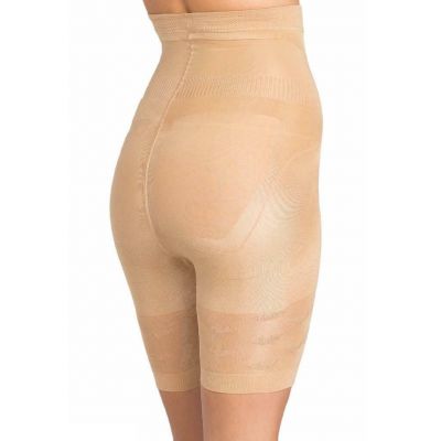 Strapless Body Shaper Silicone Stay Up Strip Tummy Butt Thigh Shapewear 1674