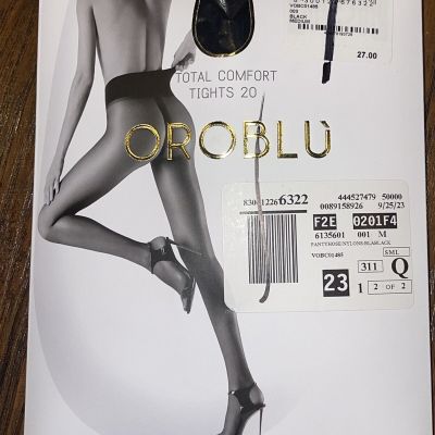 OROBLU Total Comfort Tights 20 Denier Different 20 Size M Black