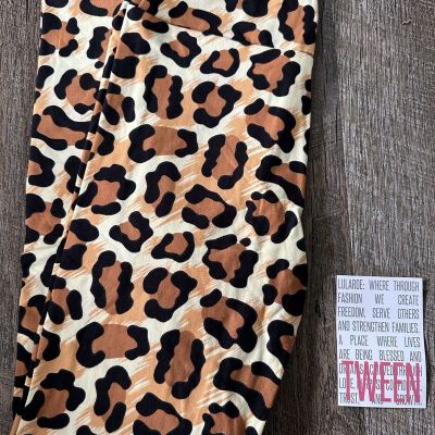 NEW RELEASE Lularoe Leggings Size Tween Beautiful Leopard Cheetah Print New