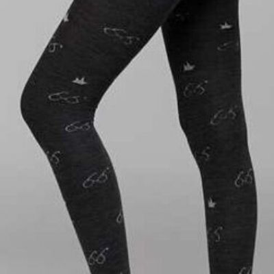 Anthropologie Tights M/L HANSEL FROM BASEL My Lost GLASSES Crown Wool Blend NWT