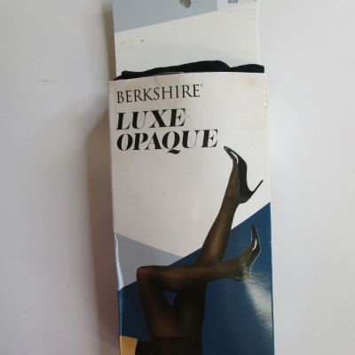 Berkshire Womens M Luxe Opaque Tights Black 2pcs