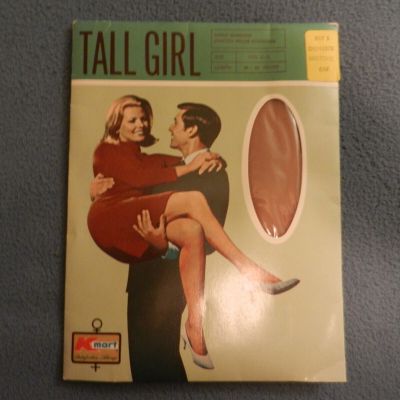 Vintage KMart Tall Girl Stockings Mistone Size 9-12 Length 38-40