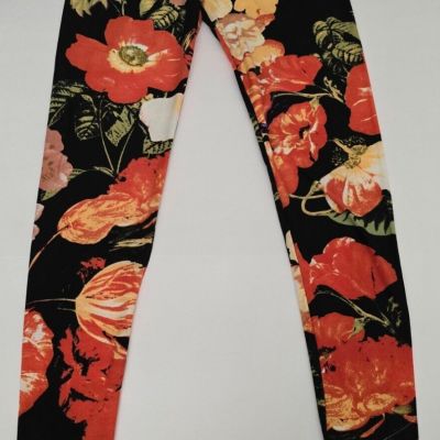 S/M Size Pickyboo Women's Floral Ultra Soft High Waist Fashion Leggings