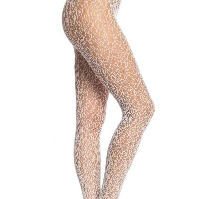 Wolford Cyndi Tights White Large New in Package
