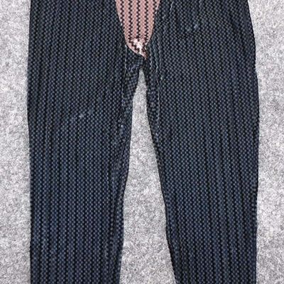 Fashion Brand Company Criminal Crotch Thong Velvet Leggings In Beige/Gray NEW XL