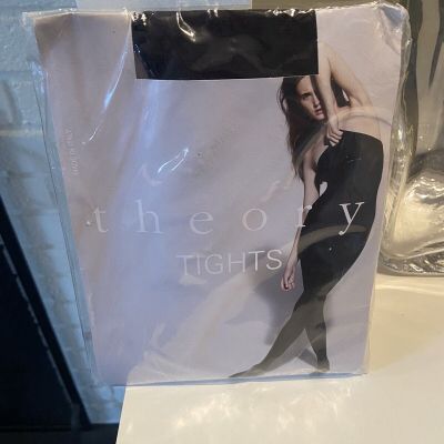 Theory Tights Camilla Opaque Black Size Small