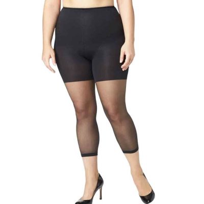 Assets Fabulous Footless Shaper Sheers By Spanx Sarah Blakely, Black Size 6