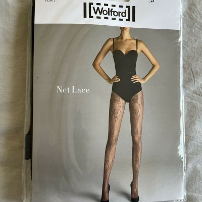 Wolford Net Lace Tights Small