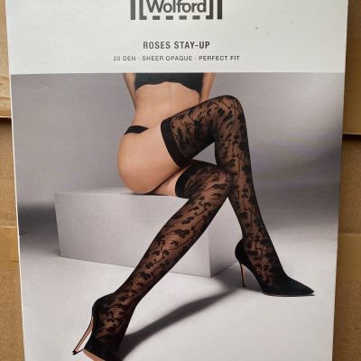 Wolford Roses Stay-Up (Brand New)