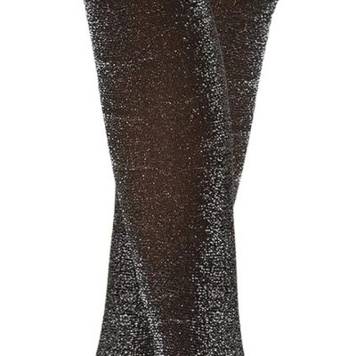 Women'S Glitter Tights High Waisted Pantyhose Stockings