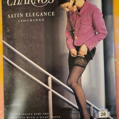 Charnos Satin Elegance Stockings 20 Denier-Champagne-L