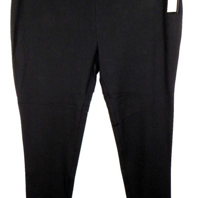 Avenue Black Supima High Waisted Leggings Plus Size 22-24 TALL