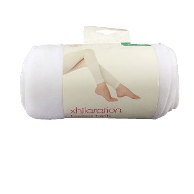 FOOTLESS Women Tights Xhilaration White M/L