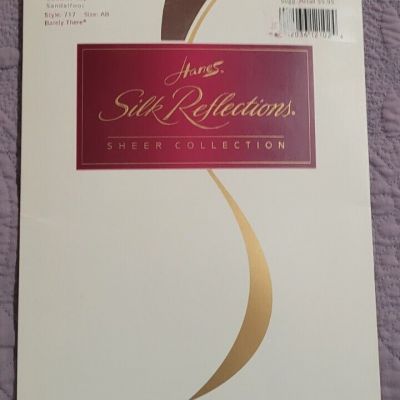 Hanes Silken Reflections Barely There Size AB 4'11