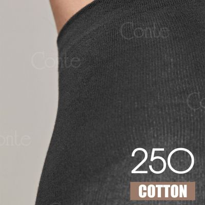 Conte TIGHTS Cotton 250 Den | Soft Warm Winter Opaque Comfy Pantyhose