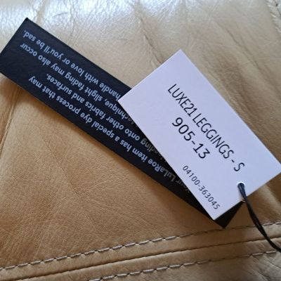 LuLaRoe Luxe Leggings Women’s Small Leather Style NEW