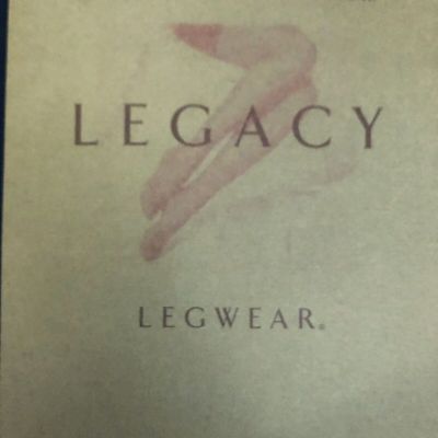 QVC Legacy Legwear Control Top Microfiber Tights Grey Heather Pantyhose SZ B NEW