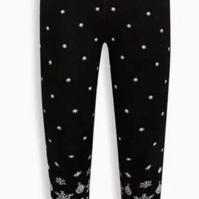 Torrid Disney Holiday Mickey Mouse Sweater Leggings  Size 3