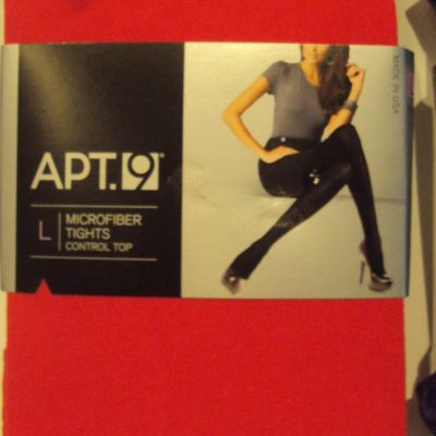 Womens Apt 9 Brand Microfiber Control Top Rouge or Orchard Tights Size S M