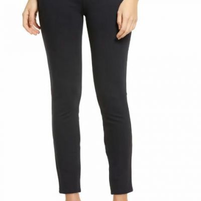 Spanx  #20202R Ponte Ankle Pants With Pockets, Black, Size XS
