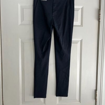 Style & Co ~ New with Tags ~ Navy Blue Leggings w/Button Trim ~ Size 8