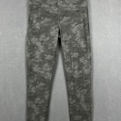 SPANX Women’s  Ankle Jean-ish Camo Leggings Stone Wash Style# 20018R Size Small