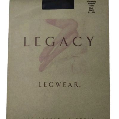 Legacy Legwear Body Shaping Tights Size B Black A 31858
