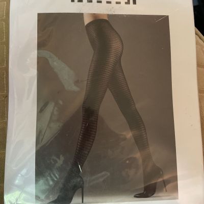 Wolford Aileen Women's Tights in Navy 17309 Size Medium New