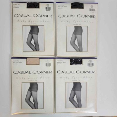 Casual Corner Womens Underwear Size B Multicolor Bundle Pantyhose
