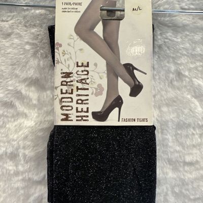 Modern Heritage Fashion Tights, Size M/L Color Black , New with Tags
