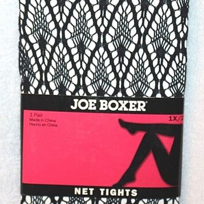 Joe Boxer Women's Black Net Tights 1 Pair - Regular/Plus Size