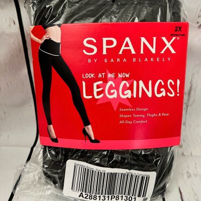 Spanx Look At Me Now High Waist Seamless Leggings ESPRESSO BROWN Sz Plus 2x NEW!