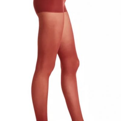 Free Ship!DKNY Comfort Luxe Opaque Control Top Tights Crimson Size Tall (C23)