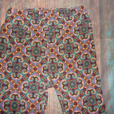 LuLaRoe Kaleidoscope Leggings One Size Stretch Print Pants