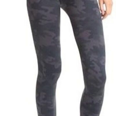 Spanx Womens Camo Print High Waist Leggings Waistband Full Length Plus Size 2X