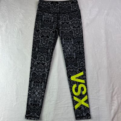Victoria's Secret VSX SportLeggings Size Small Black/Gray Workout Active