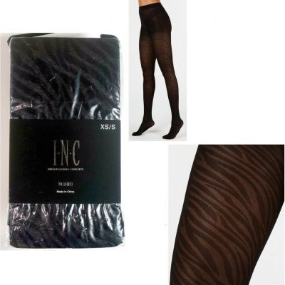 INC International Concepts Zebra Tights Size XS S New