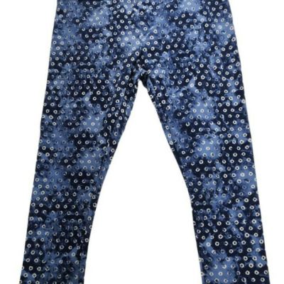 Style & Co Women's Casual Capri Leggings Blue Socket SZ PP       P284