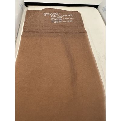 VINTAGE NEW Kayser Hosiery-Wonderloc Stretch-Debonair-Seamless-10.5-11.5L D X 3