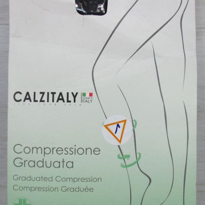 Calzitaly Knee High Graduated Compression Stocking Hosiery Tights 18-22mm/HG S/M
