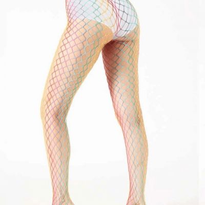 Colorful Rainbow Patterned Tights