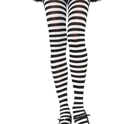 Striped Tights Plus Size Sexy Women's Pantyhose Hosiery Costume Fashion Lingerie