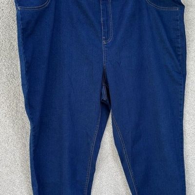 Terra & Sky Jeans Jeggings Women's 5X Plus Size 5X 32W-34W Stretch Pull On NWT