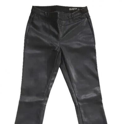 BLANKNYC Womens Faux Leather Stretchy Skinny Motorcycle Leggings Black Size 25