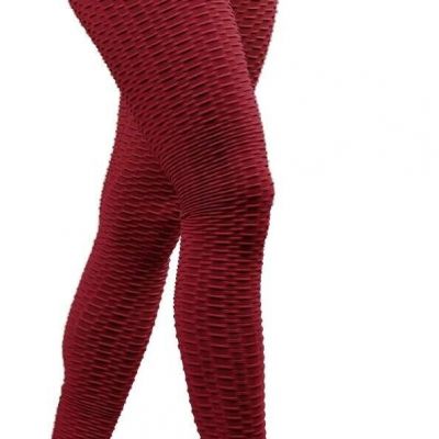 Varuwy Women's High Waist Yoga Pants TIK Tok Butt Lifting Anti Cellulite Workout