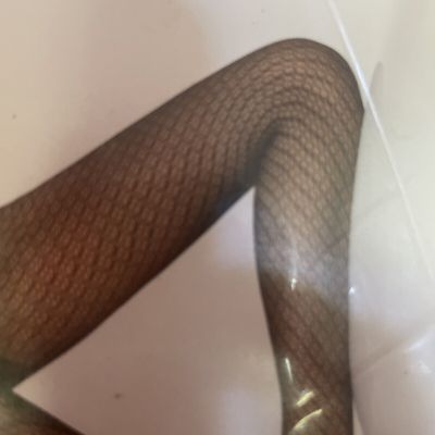 Angela Tights By Wolford Large Black patterned