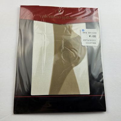 Vtg Valentino Garavani Pantyhose Tights Japan Size L