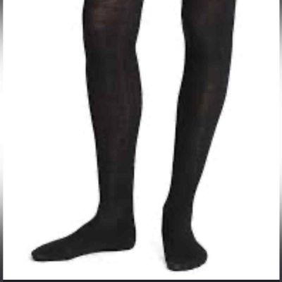Smartwool Black Knit Tights Womens Size Medium Wool  Hosiery